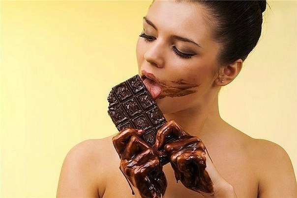 Кушать шоколад